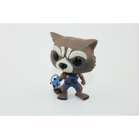 Funko POP GOTG Rocket Racoon #491 Dancing Groot in White Pot #65 Bubble Head Lot - Picture 7 of 13